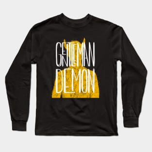 gentleman demon Long Sleeve T-Shirt